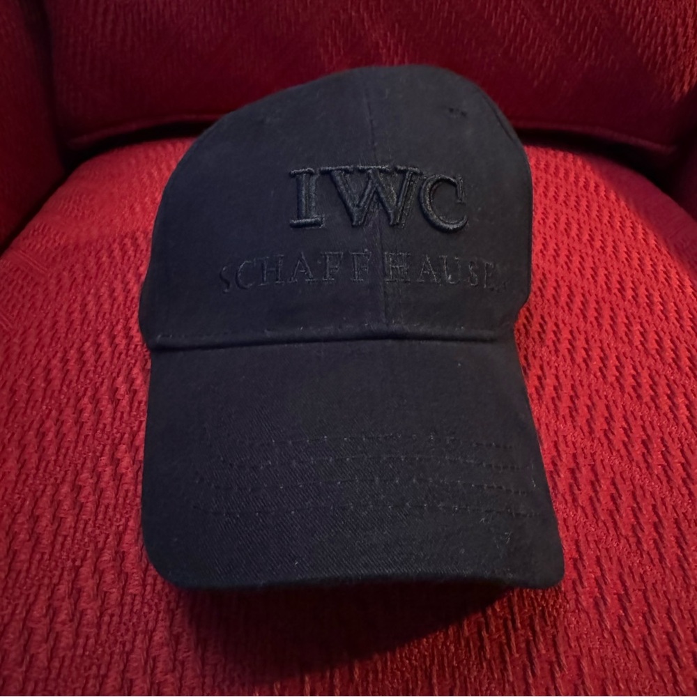 IWC Black Logo Dad Hat